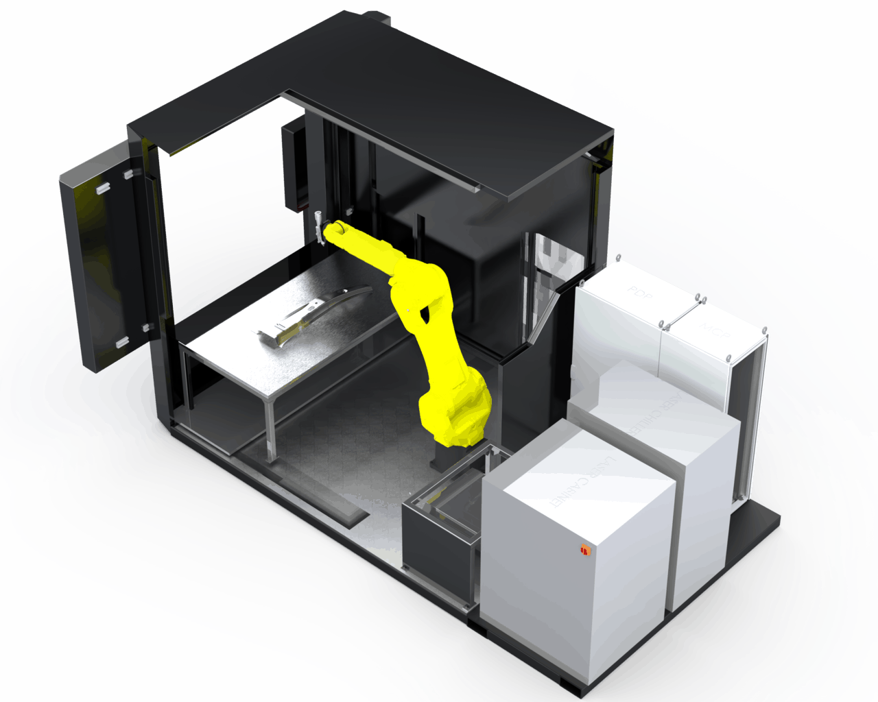 Laser Cell Robotic Laser Process (Fixed Table) 2 Laser Cell Robotic Laser Process (Fixed Table) 2