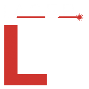 Logotipo del láser