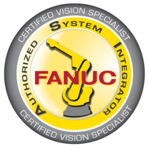 Símbolo de especialista en visión certificado (CVS) de FANUC
