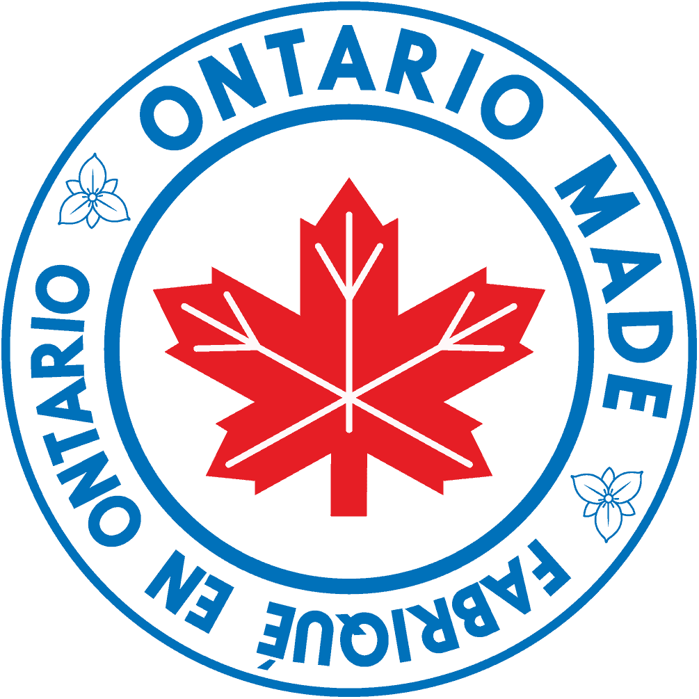 Logotipo bilingüe de Ontario Made