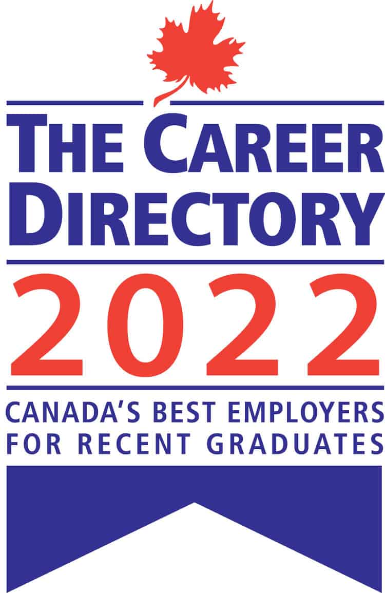 El Directorio de Carreras 2022 - Sello de los mejores empleadores de Canadá para los recién graduados