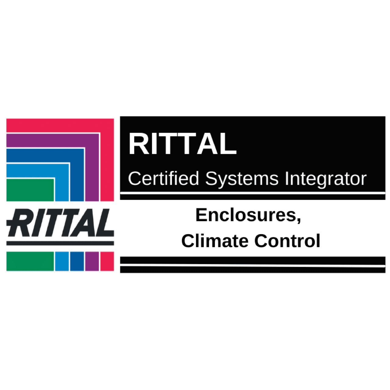 Rittal - Certified Systems Integrator badge