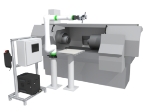 BOS Robotic Machine Tending solution - compact vision configuration